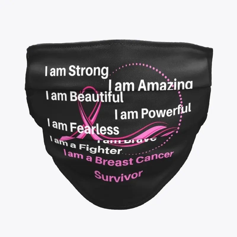 BREAST CANCER SURVIVOR FACE MASK