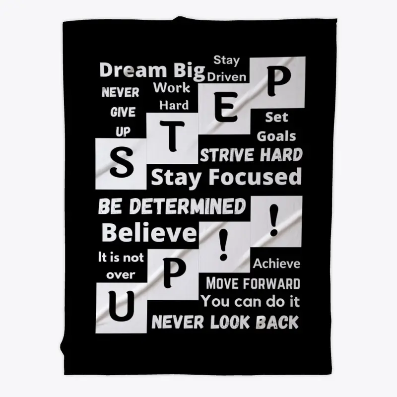 STEP UP FLEECE BLANKET