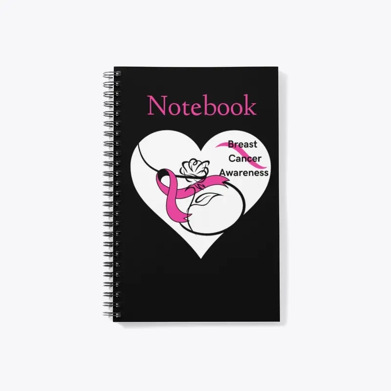 BREAST CANCER AWARENESS NOTEBOOK