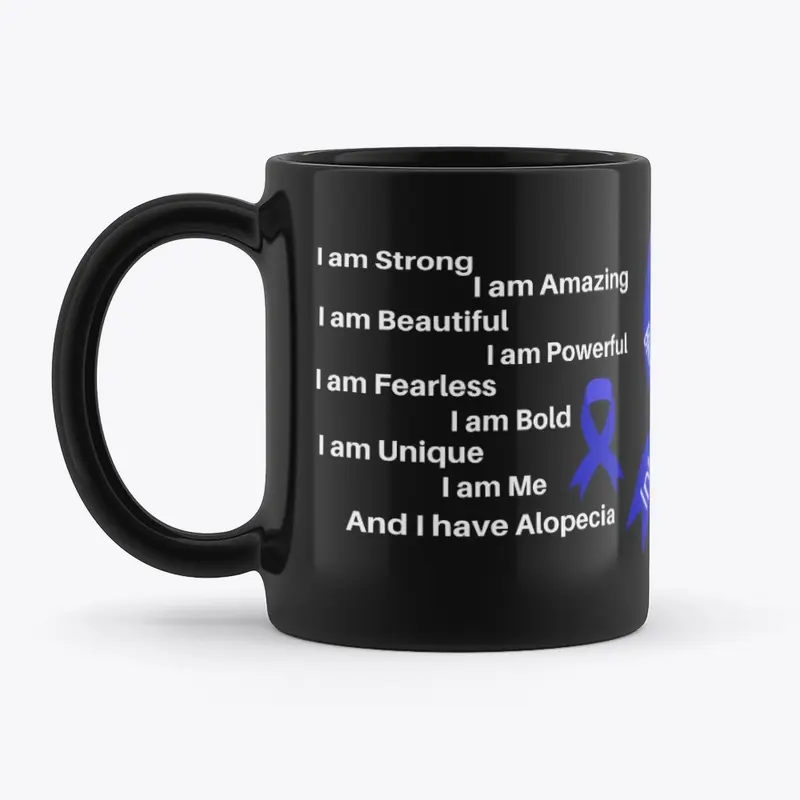  I AM FEMALE ALOPECIA MUG