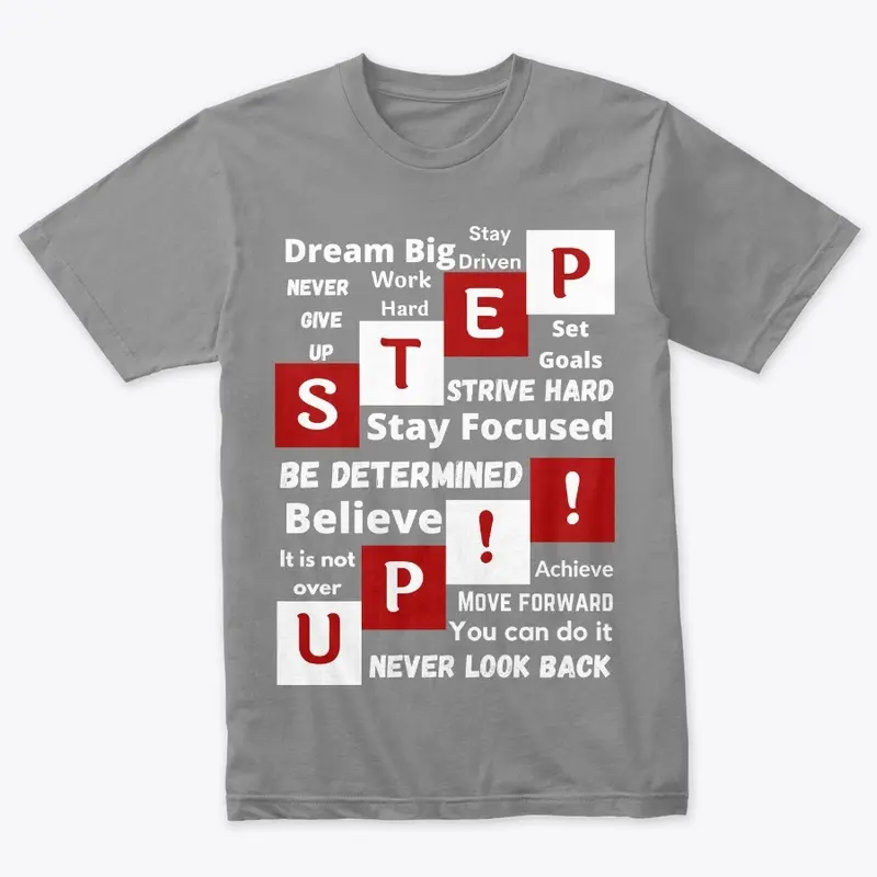 STEP UP TRIBLEND TEE