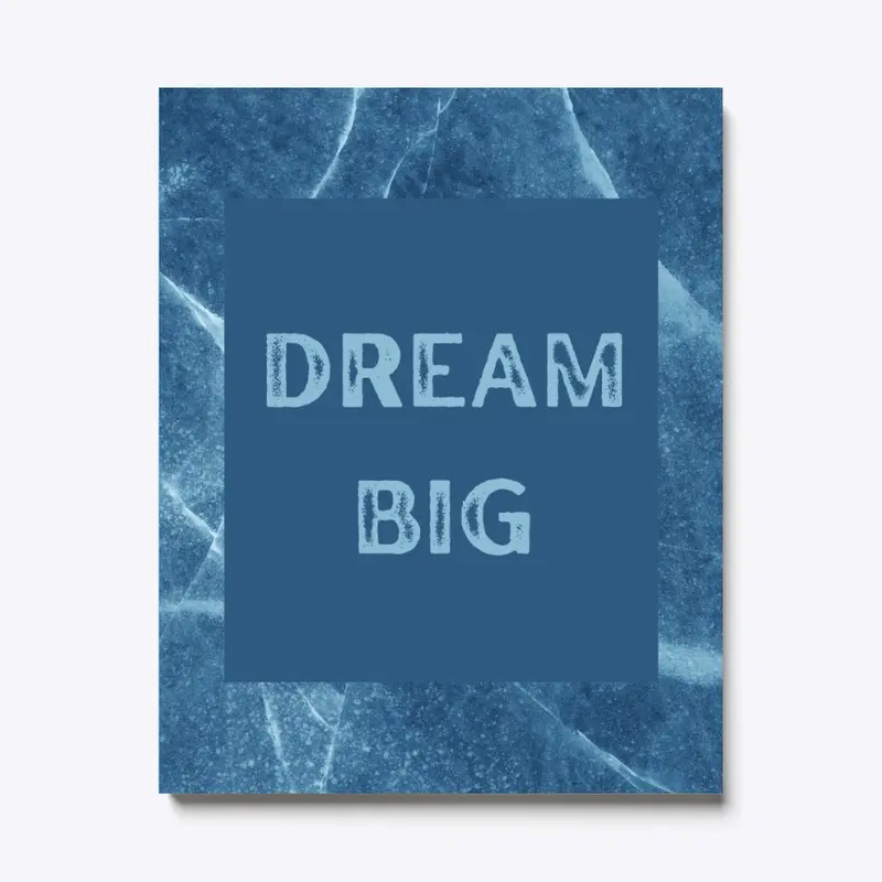 BEAUTIFUL BLUE DREAM BIG CANVAS