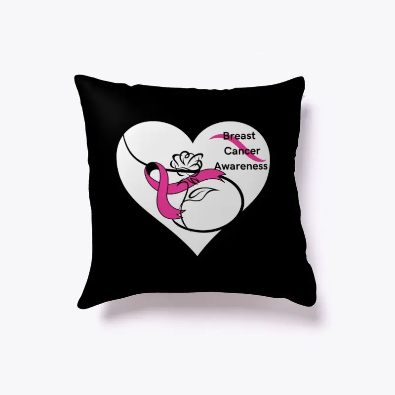 BREAST CANCER AWARENESS PILLOW