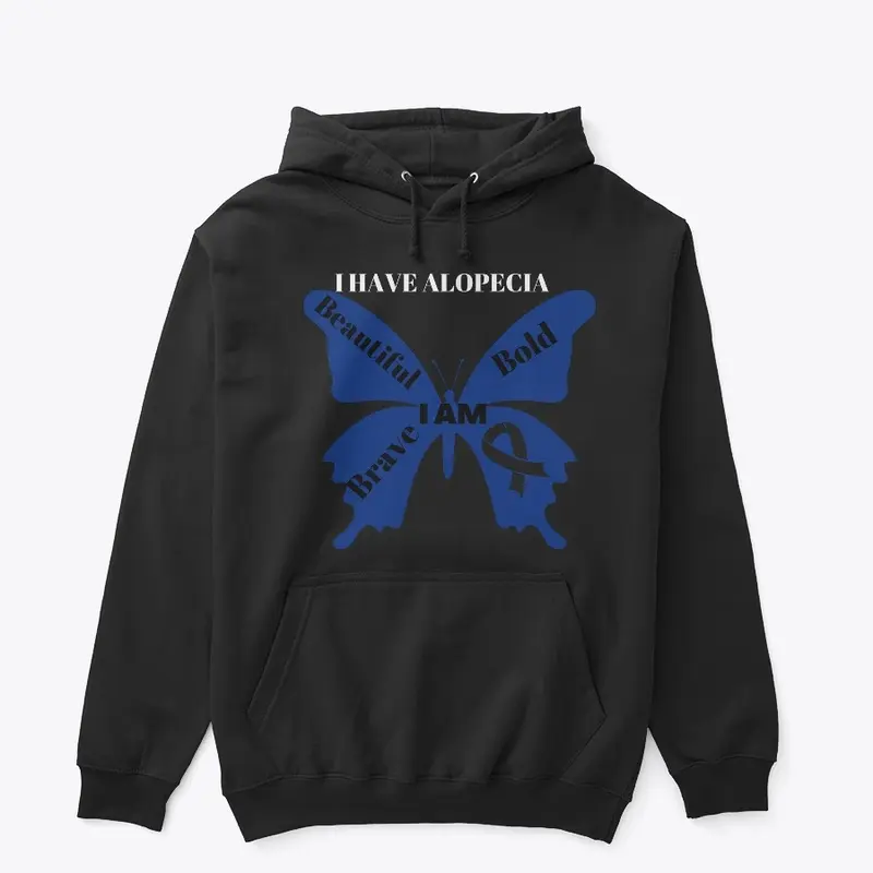 ALOPECIA BUTTERFLY HOODIE