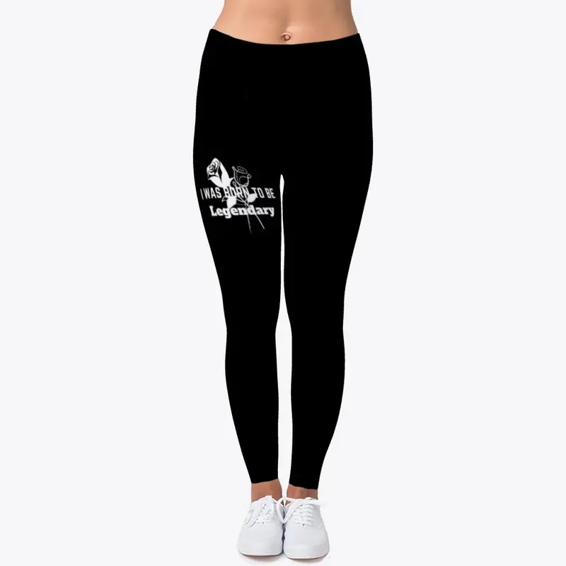 legendary- leggings- roses