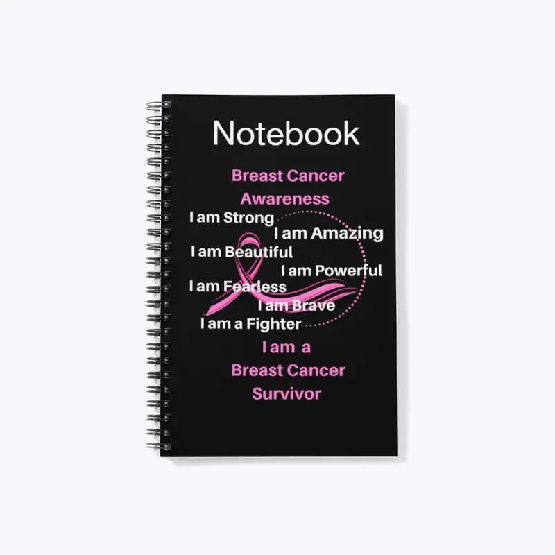 BREAST CANCER AWARENESS NOTEBOOK