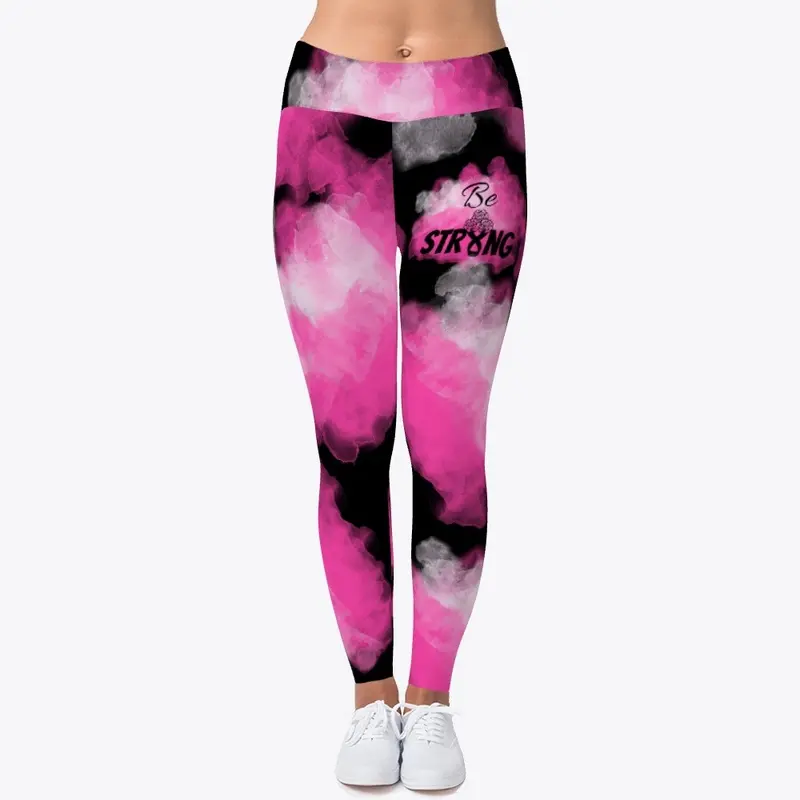 BE STRONG BREAST CANCER LEGGING