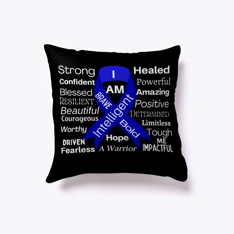 ALOPECIA INSPIRATIONAL PILLOW