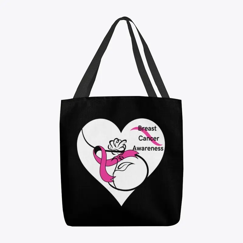 BREAST CANCER AWARENESS TOTE BAG